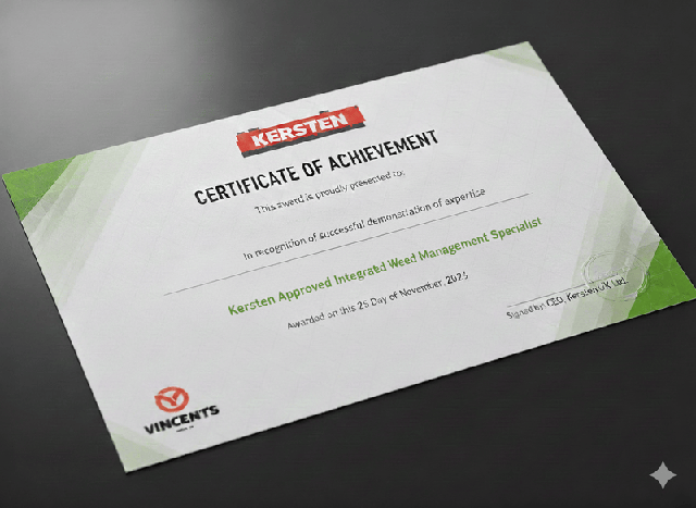 Kersten UK Launches Integrated Weed Management Specialist Pilot with Vincents